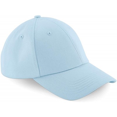 Baseball Caps Unisex Authentic 6 Panel Baseball Cap - Pastel Blue - CO17YUDD8L9 $7.49