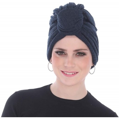 Headbands Turban Headwraps for Women with African Knot & Woven Lurex Thread for Extra Glimmer and Comfort for Cancer - CI193T...