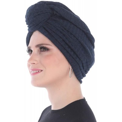 Headbands Turban Headwraps for Women with African Knot & Woven Lurex Thread for Extra Glimmer and Comfort for Cancer - CI193T...