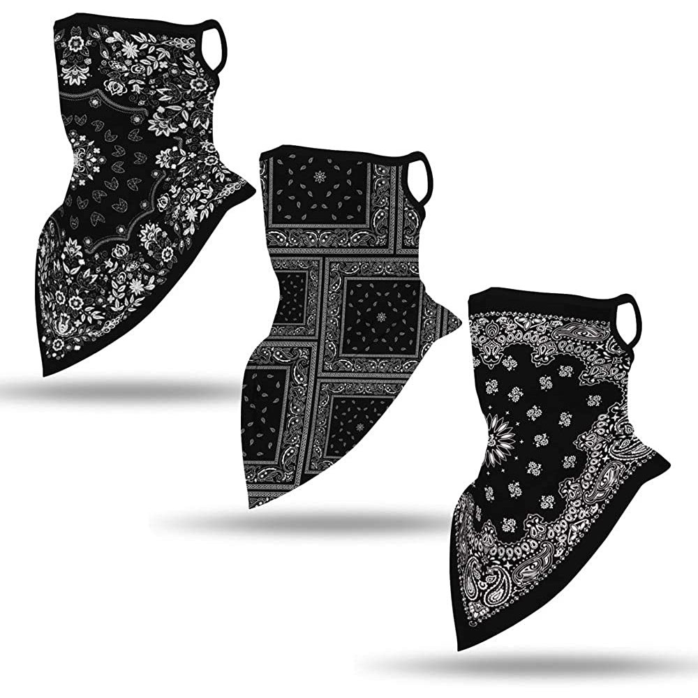 Balaclavas Bandanas Earloop Headwear Balaclava Outdoors - Seta - CQ198GWXTKL $20.46