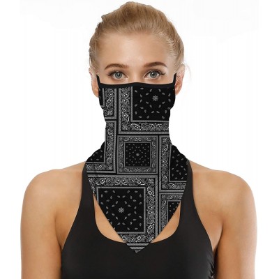 Balaclavas Bandanas Earloop Headwear Balaclava Outdoors - Seta - CQ198GWXTKL $20.46