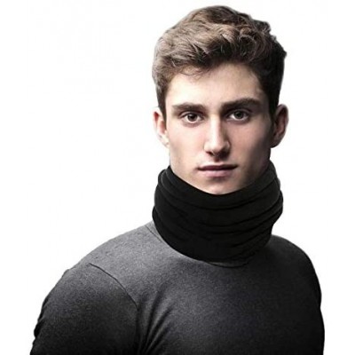 Balaclavas Unisex Neck Gaitor for Man Woman- Double-Layered Fleece Neck Windproof and Lightweight Circle Loop Scarves - CG18Z...