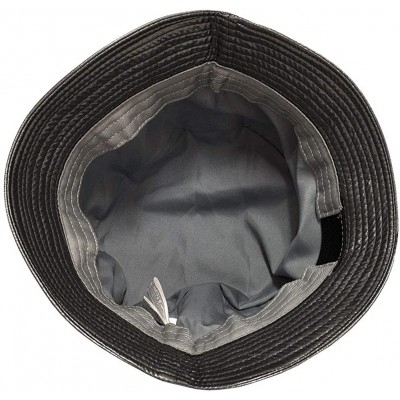Rain Hats Waterproof Wax Style Bucket Rain Hat -Grey Taupe - C618AIN6QL9 $12.84