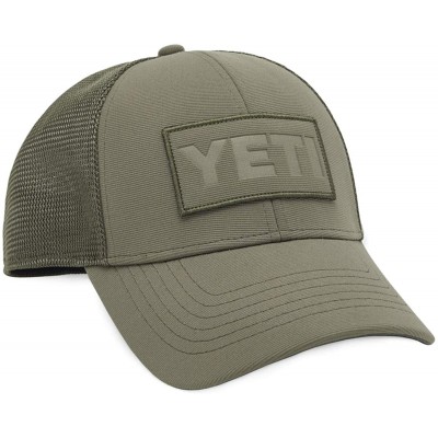 Baseball Caps Patch Trucker Hat- Olive- One Size - CL18KHA8TC7 $50.10