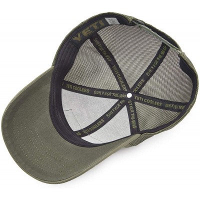 Baseball Caps Patch Trucker Hat- Olive- One Size - CL18KHA8TC7 $26.40