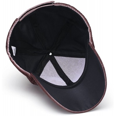 Baseball Caps Unisex Crushed Velvet Basketball Cap Adjustable Sports Hat - Brown - CQ17YIGSCOK $13.39