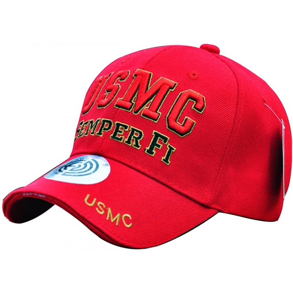 Baseball Caps USMC Semper FI Baseball Hat Embroidered Adjustable US Army Cap - CU18DWCCGNM $27.69