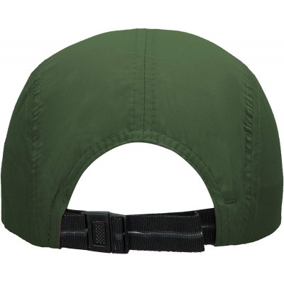 Baseball Caps Unisex UPF 50+ Sun Protection Quick Dry Unstructured Long Bill Baseball Cap Portable Hats - Army Green - CK18Q2...