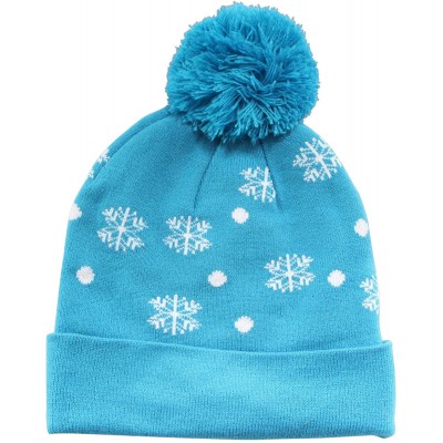 Skullies & Beanies Cozy Winter Christmas Theme Hat - Let It Snow - CG18EST4TL0 $12.35