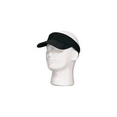 Visors Adjustable Twill Visor - Available in Camouflage Black - Black - CI112HO1C5L $12.43