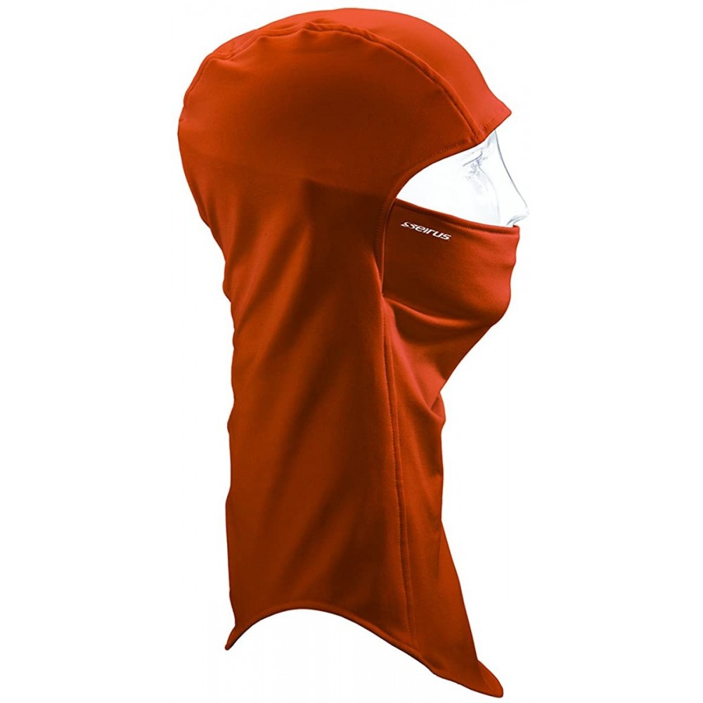 Balaclavas Dynamax Hinged Headliner Complete Protection for Head Face/Neck - Burnt Orange - CZ1853IQIHX $36.89