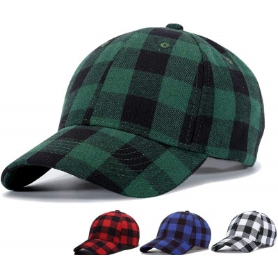 Baseball Caps Baseball Cap Men Women Cotton Dad Hat Adjustable Trucker Hat Solid Color Sports Visor Hats - CI18RN88RXW $11.81