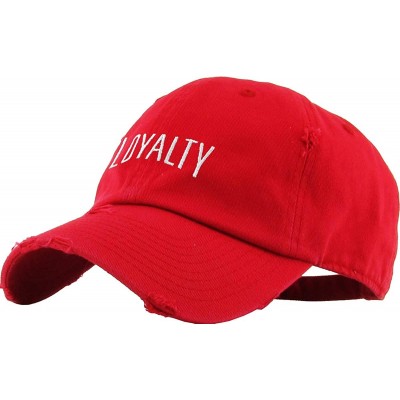 Baseball Caps Dad Hat Trust No One Hustle Savage Vibe Baseball Cap Adjustable Cotton Vintage - (8.6) Red White Loyalty Vintag...