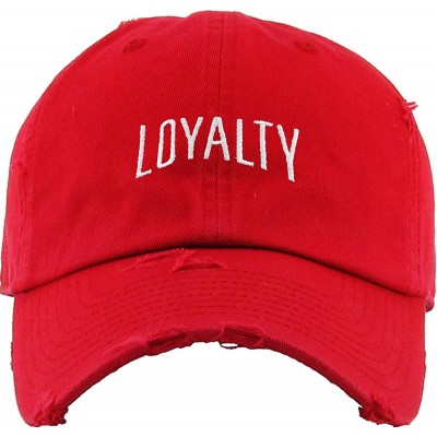 Baseball Caps Dad Hat Trust No One Hustle Savage Vibe Baseball Cap Adjustable Cotton Vintage - (8.6) Red White Loyalty Vintag...