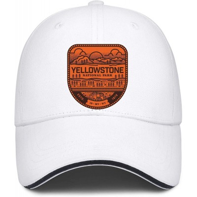 Baseball Caps Yellowstone National Park Casual Snapback Hat Trucker Fitted Cap Performance Hat - Yellowstone National Park-14...