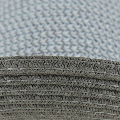 Fedoras Belfry Men/Women Summer Straw Pork Pie Trilby Fedora Hat in Blue- Tan- Black - Eliltbluemix - CI18YMOAR2K $30.74