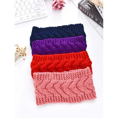 Cold Weather Headbands Headbands Braided Warmers Crochet - C718ME6DUI2 $12.81