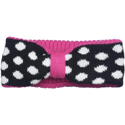 Cold Weather Headbands 3 Pack Womens Winter Knit Headband & Hairband Ear Warmer & Beanies - Blue-pink-gray - C9185796OT9 $13.37