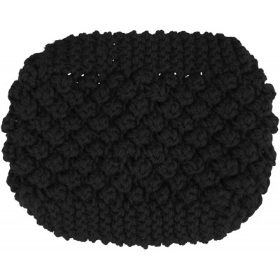 Headbands Women's Winter Wide Knit Headband - Wide - Black - CA17XSSEAA4 $13.77