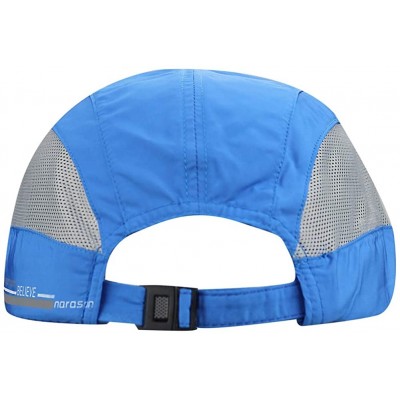 Baseball Caps Men Women Summer Mesh Snapback Running Baseball Tennis Ball Golf Hats Caps Visor - Royal Blue - CZ12G5RMYB1 $8.73