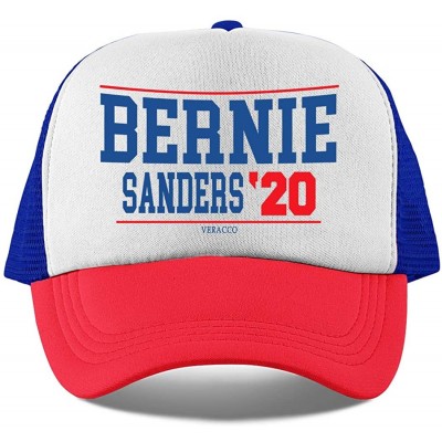 Baseball Caps Bernie 2020 American Flag Trucker Hat Mesh Back with Adjustable Snapback Strap - Bernie Sanders - CM18UO3SG79 $...