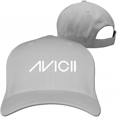 Baseball Caps Baseball Caps Avicii Golf Dad Hat Mans Woman Vintage Snapbacks Cap Black - Gray - CY18S58M9ZC $8.93