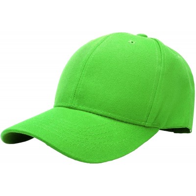 Baseball Caps 2pcs Baseball Cap for Men Women Adjustable Size Perfect for Outdoor Activities - Light Green/Light Green - CZ19...