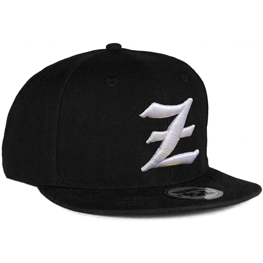 Baseball Caps Snapback Hat Raised 3D Embroidery Letter Baseball Cap Hiphop Headwear - Z - CU11WND4CXF $11.18