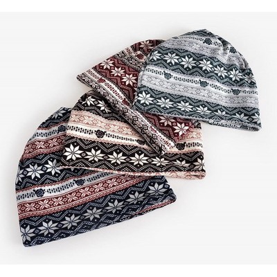 Skullies & Beanies Unisex Amazing Hat and Scarf Dual-use Multifunctional Knit Headband - Multi Color 14 - CF186E246EQ $12.33