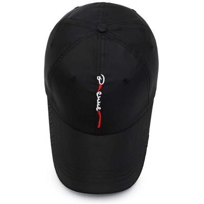 Baseball Caps Outdoor Sun Visor Hats Lightweight Waterproof Breathable Sports Hat UPF50+ Ultra Thin Cooling Baseball Hats - C...