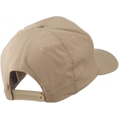 Baseball Caps Trump Embroidered High Profile Adjustable Baseball Cap - Khaki - CD12IZKWXHL $17.02