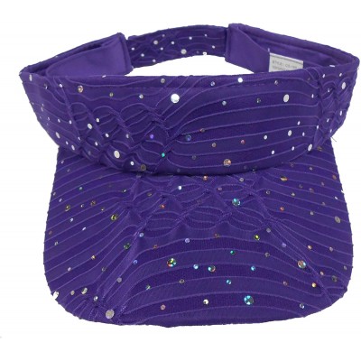 Visors Sparkle Sun Visor [632] - Purple - CV11CZ807UP $11.37