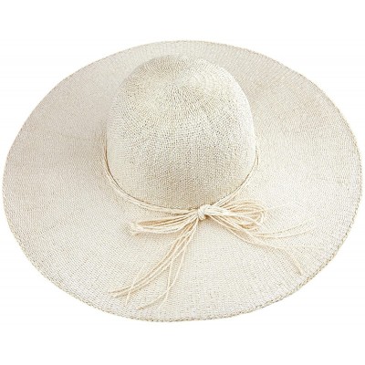 Sun Hats Women's Foldable Beach Cap-Wide Brim Roll Up Straw Sun Hat for Small Head Size - "08-begie(4.7"" Brim)" - CQ18CHUD95...