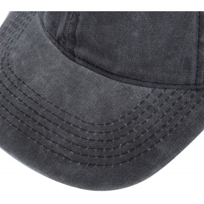 Baseball Caps Hip Hop Snapback Casquette-Embroidered.Custom Flat Bill Dance Plain Baseball Dad Hats - Dark Grey - CX18HKMG20E...