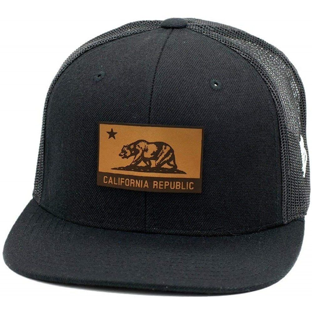 Baseball Caps The 31 Flat Trucker - Black - CY18IGO2YIW $32.27