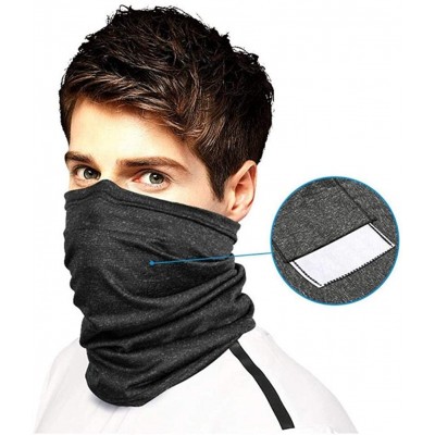 Balaclavas Bandanas Safety Filters Cooling Multi Purpose - Grey - CZ198MZ43UQ $17.57