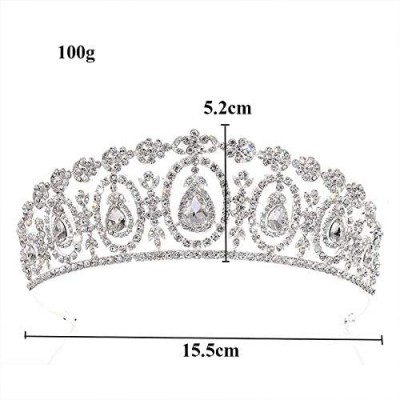 Headbands Headband Accessories Rhinestone Headpiece - Golden - CS18QKX7UEN $9.45