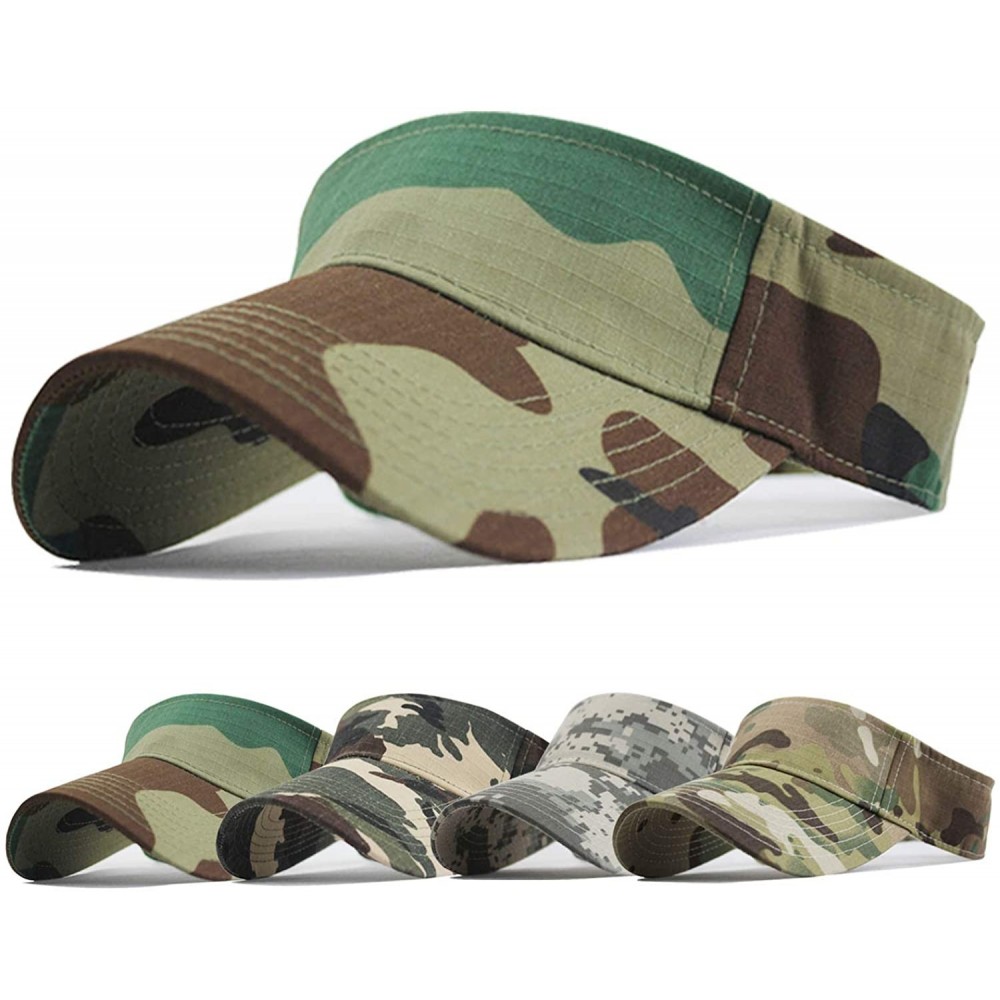 Baseball Caps Sports Sun Visor Hats Twill Cotton Ball Caps for Men Women Adults Kids - Camo-4 - C518YEX39AD $8.12
