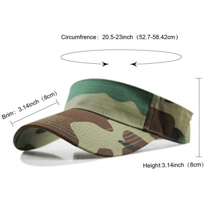 Baseball Caps Sports Sun Visor Hats Twill Cotton Ball Caps for Men Women Adults Kids - Camo-4 - C518YEX39AD $8.12