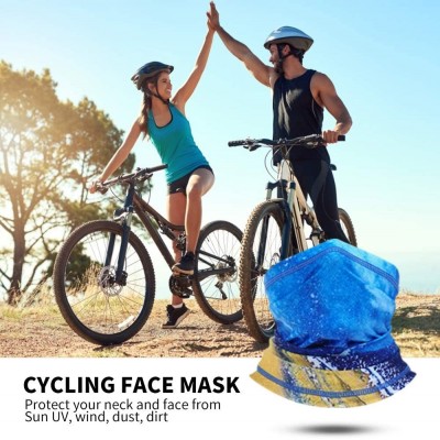 Balaclavas Summer Neck Gaiter Mask- Sun Mask- Face Cover Scarf- Face Bandana for Fishing Cycling Running - A01-014 - CX18WEL3...