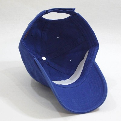 Baseball Caps Classic Washed Cotton Twill Low Profile Adjustable Baseball Cap - Blue - CC12DYZOPCD $10.86