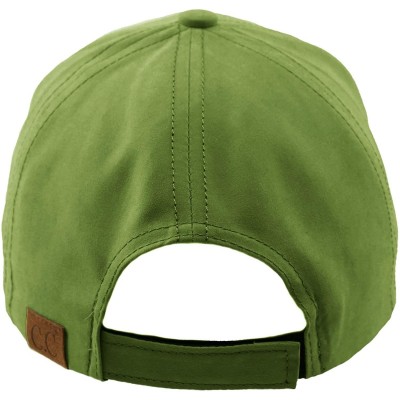 Baseball Caps Everyday Unisex Light Plain Blank Baseball Sun Visor Solid Cap Dad Hat Lt. Olive - C51853GKL6U $12.97