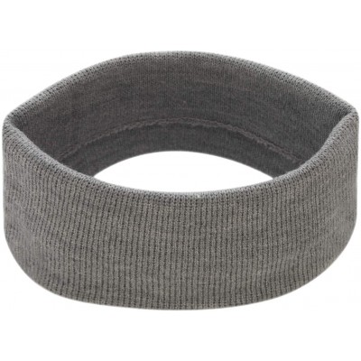 Skullies & Beanies USA Made Stretch Headband - Light Grey - CC1885WKXSL $31.28
