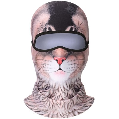 Balaclavas Balaclava Cycling Motorcycling Camping - Catgirl - Winter Fleece - CD186QXRW3S $9.41