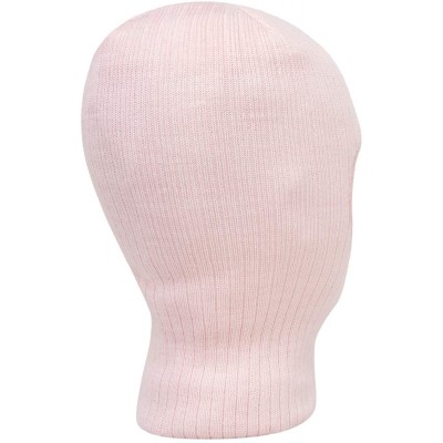 Skullies & Beanies One Hole Thinsulate Flex 100 Gram Facemask - Made in USA - Light Pink - CB180ZZ0EGR $19.98