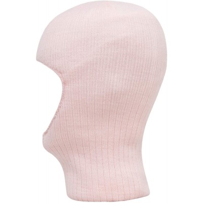 Skullies & Beanies One Hole Thinsulate Flex 100 Gram Facemask - Made in USA - Light Pink - CB180ZZ0EGR $19.98