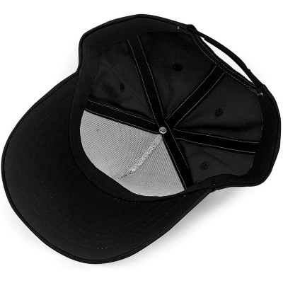 Baseball Caps Womens&Mens Adjustable Baseball Caps Peaked Sandwich Hat Sports Outdoors Snapback Cap - Black1 - C018A4X2TSC $1...