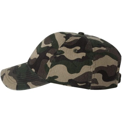 Baseball Caps Custom Dad Soft Hat Add Your Own Embroidered Logo Personalized Adjustable Cap - Green Camo - C81953WCX8L $24.29