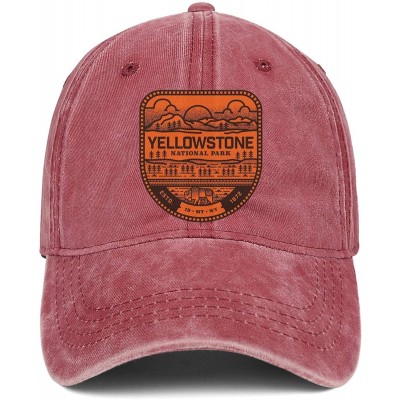 Baseball Caps Yellowstone National Park Casual Snapback Hat Trucker Fitted Cap Performance Hat - Yellowstone National Park-6 ...
