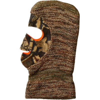 Balaclavas Men's Reversible Camo Facemask - Adventure Brown - CM11Q29YFXX $36.35